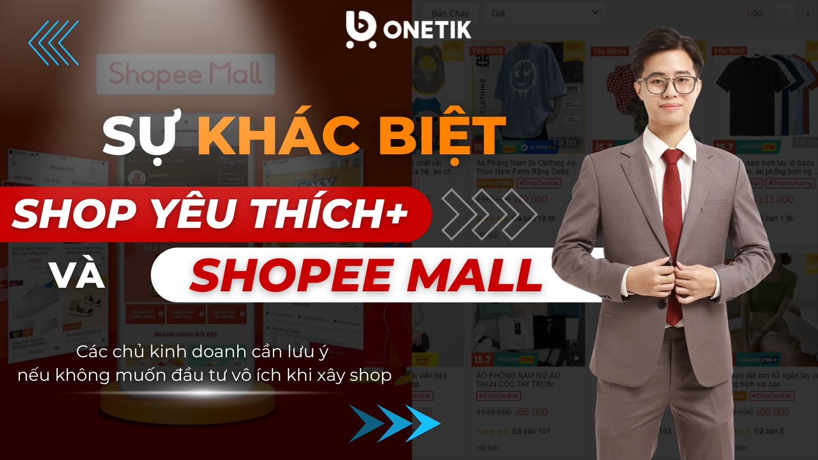 Shop Yêu Thích Và Shopee Mall