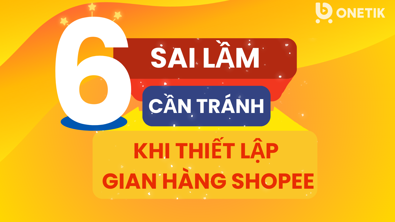 Thiết lập gian hàng Shopee