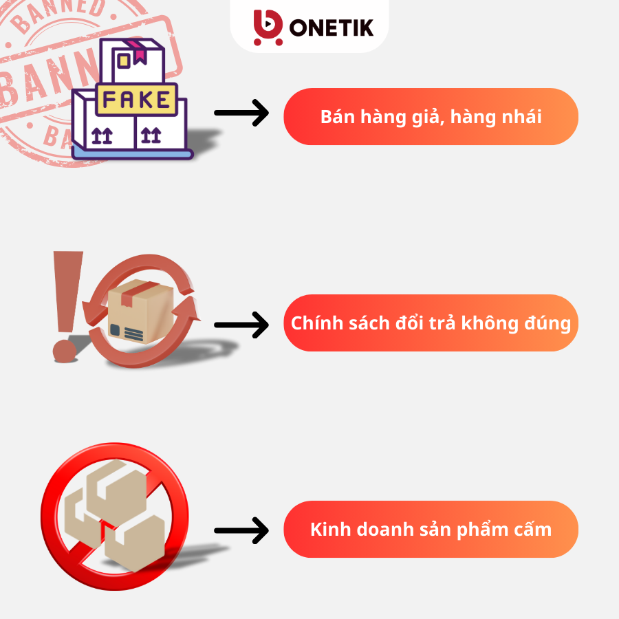 Shop bị khóa trên Shopee