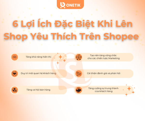 6 Lợi Ích Đặc Biệt Khi Lên Shop Yêu Thích Trên Shopee