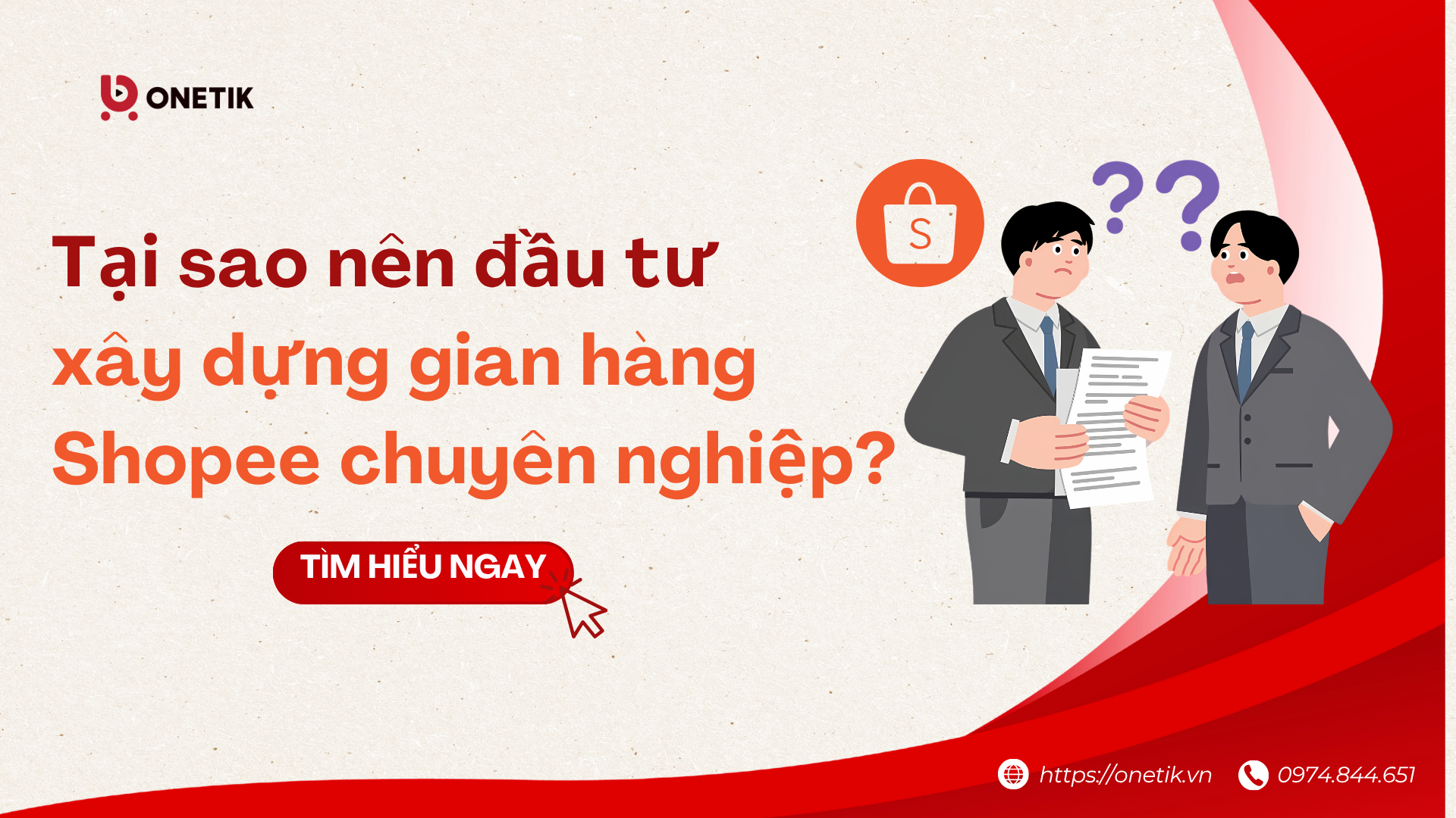 xây dựng gian hàng shopee