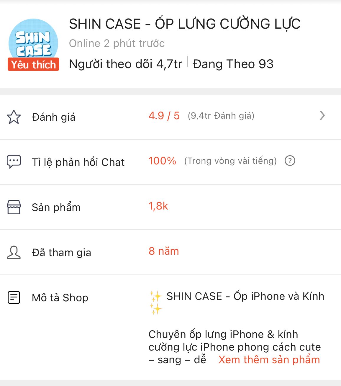 tạo gian hàng trên shopee