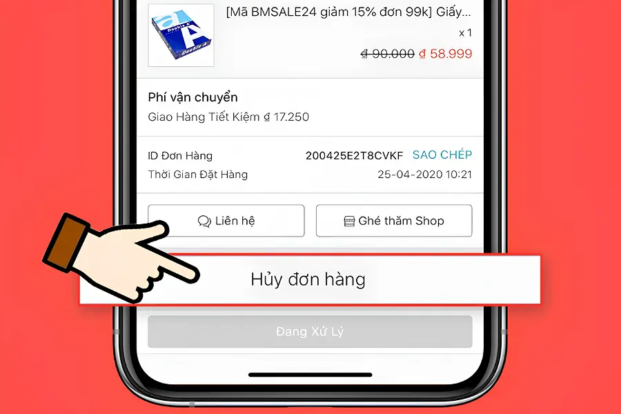Tỷ lệ hủy đơn và hoàn hàng 